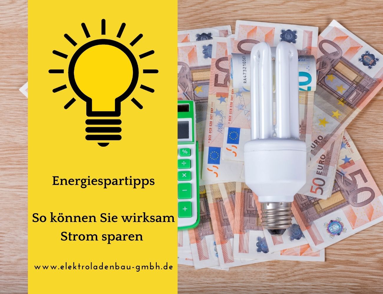 E.L.B. GmbH Energiespar Tipps Strom sparen
